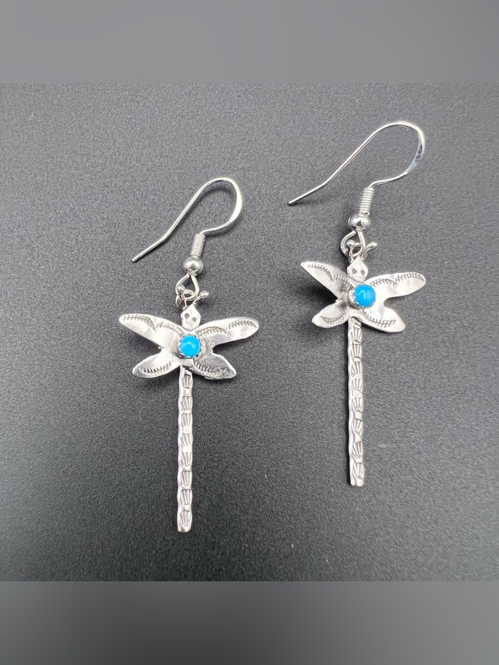 Native American Dragonfly Earrings